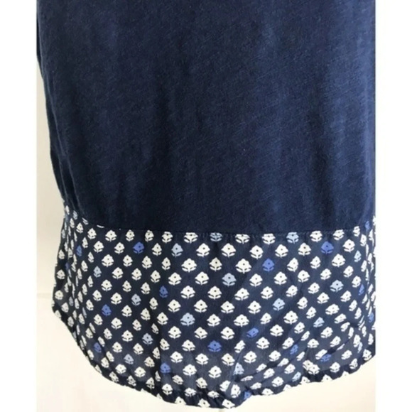 J. Crew • Navy with White Floral Back Panel - Picture 3 of 4